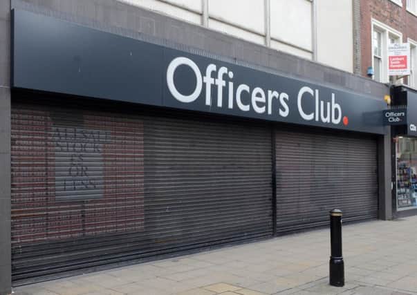 The Officers Club has closed its King Street store.