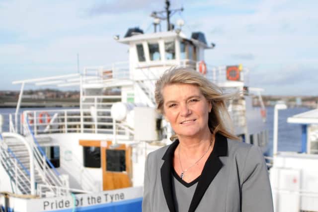 Ferry Manager Carol Timlin