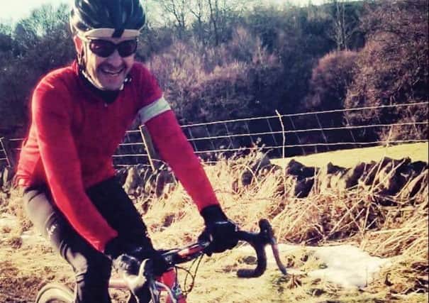 Keen cyclist Stephen Willey was attacked in Newcastle just two days before Christmas.