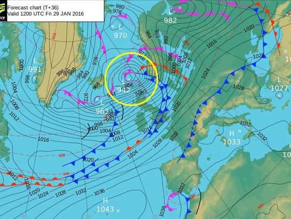 Warnings issued as Storm Gertrude hits the UK