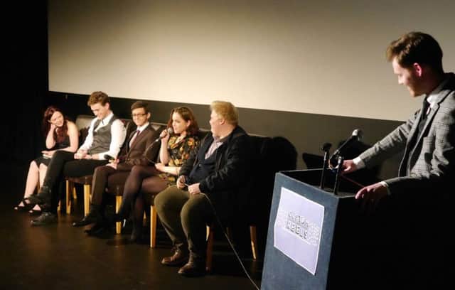 Filmmakers discuss their work at last years awards.