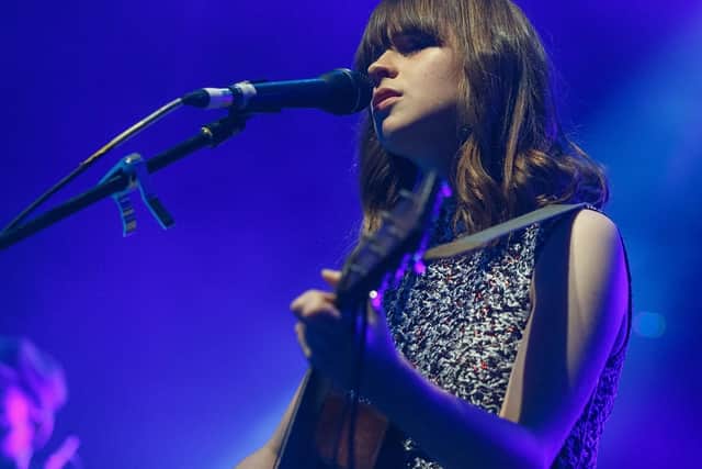 Gabrielle Aplin performing at the O2 Academy in Newcastle. Pic: Katy Blackwood.