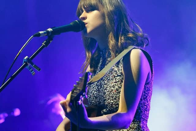 Gabrielle Aplin performing at the O2 Academy in Newcastle. Pic: Katy Blackwood.