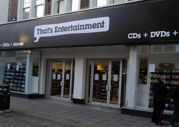 That's Entertainment store in King Street. (former Select clothing shop)