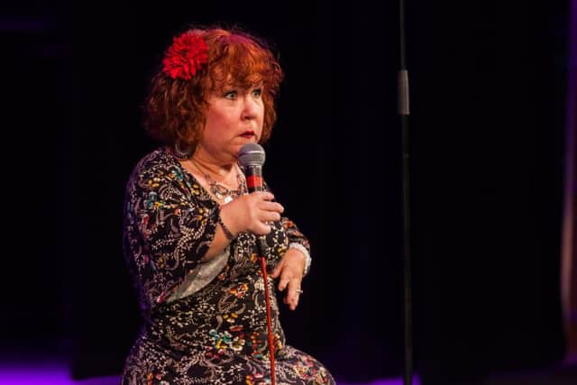 Tanyalee Davis at Jason Cook's Comedy Club. Picture by Kevin Duffy.