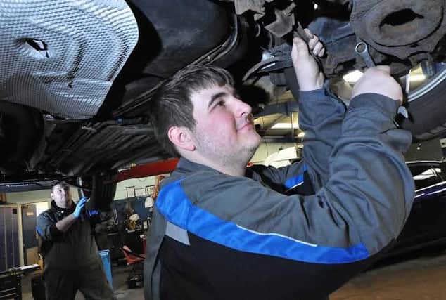 Mark Graham has secured an Apprenticeship at Jennings Fords service department on Parsons Road in Washington.