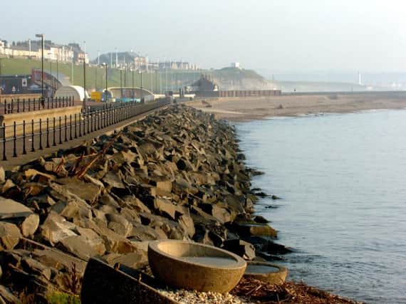 Roker seafront.