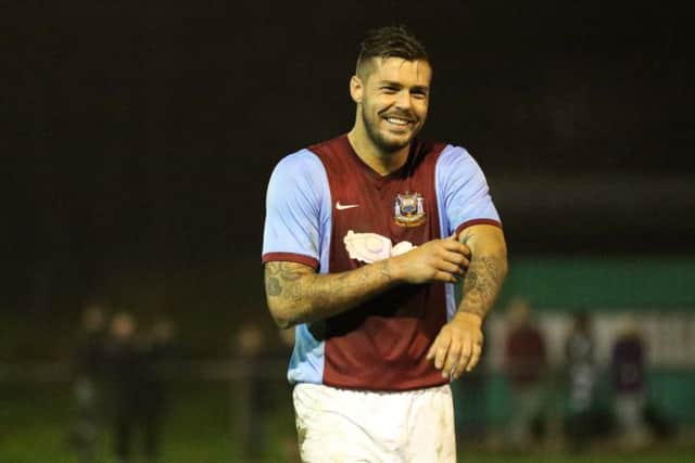 Promoter Daryll Hall is a team-mate of Julio Arca at South Shields FC. Image by Peter Talbot.