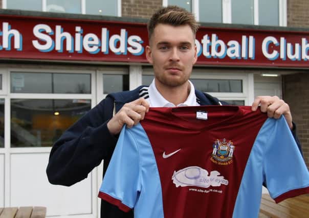 New South Shields signing Martyn Coleman.