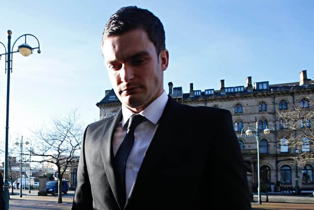 Adam Johnson. Photo: PA