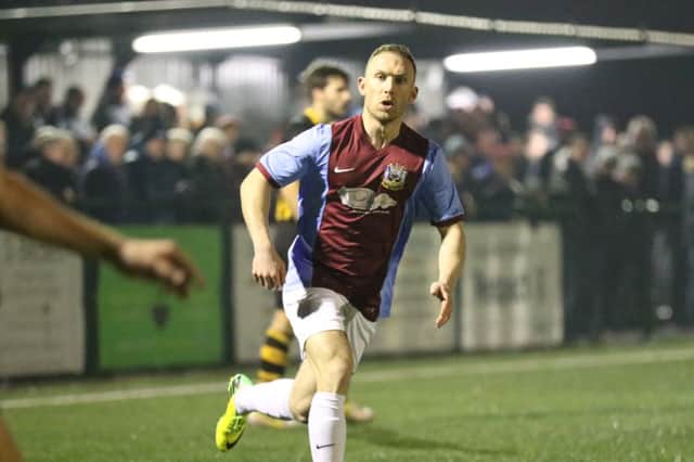 Forward David Foley will be among the players looking to make a big impact for South Shields in the two derbies in three days. Image by Peter Talbot.
