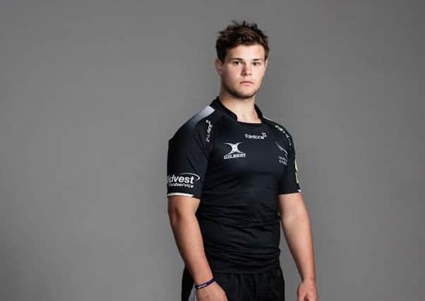 Newcastle Falcons youngster Adam Redman