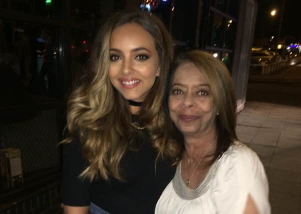Little Mix star Jade Thirlwall with her mum Norma.