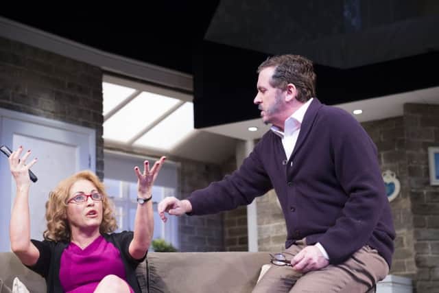 Jessie Wallace and Shane Richie in The Perfect Murder at the Theatre Royal, Newcastle.