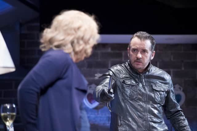 Jessie Wallace and Shane Richie in The Perfect Murder at the Theatre Royal, Newcastle.