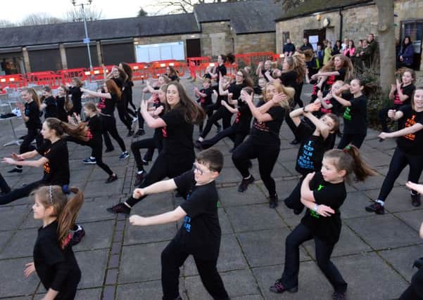 Dancers from Trish 'n Trina Performers Academy are to perform at Wembley Stadium.