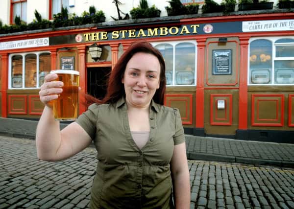 Kathleen Brain, bar manager of the Steamboat.