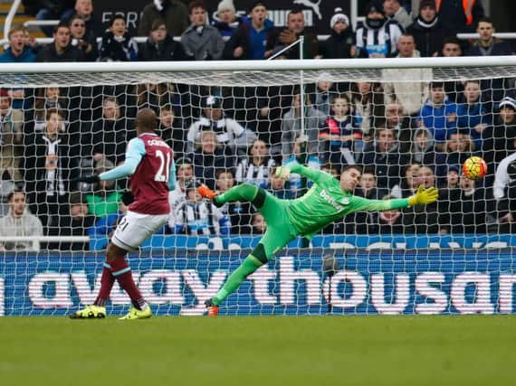 West Ham United goalkeeper was signed by Sam Allardyce