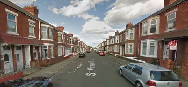 Lee Adamson lived in St Vincent Street, South Shields. Image: Google Street View