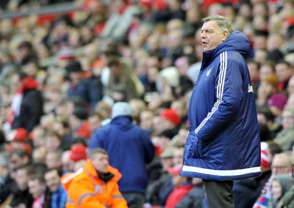 Sunderland boss Sam Allardyce. Picture by Frank Reid