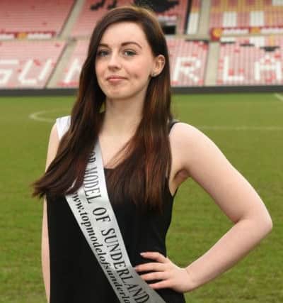 Top Model of Sunderland finalist Holly Allton