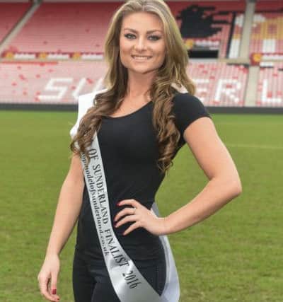 Top Model of Sunderland finalist Rebecca Bell