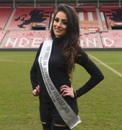 Top Model of Sunderland finalist Aisha Allon