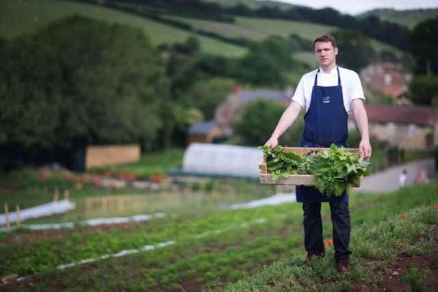 Head chef Tommy Banks