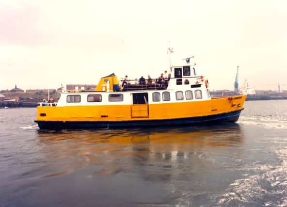 The Freda Cunningham served as a cross-Tyne Shields Ferry from 1972 to 1993. Picture circa 1984.