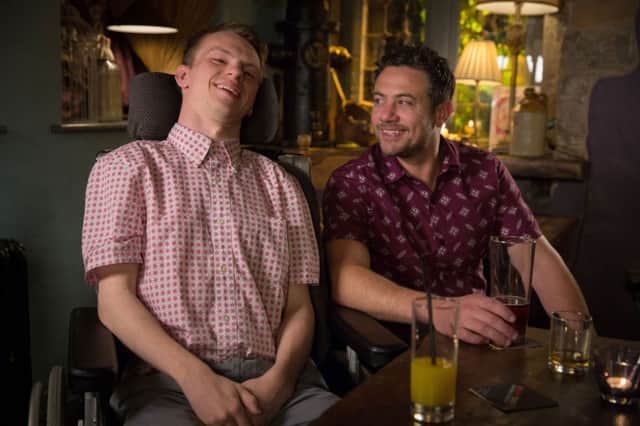 Christopher John Slater is starring in Broken Biscuits as Tom alongside Warren Brown who plays his brother and carer Martin.