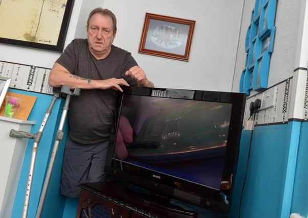John Wilkinson is locked in a dispute with South Tyneside Homes over his TV licence.