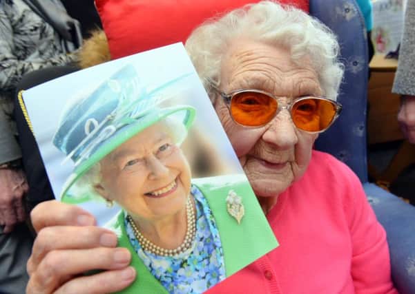 Catherine Spottiswood celebrates her 100th birthday.