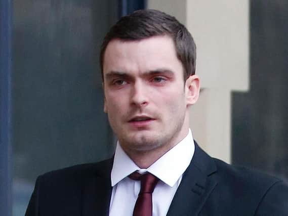 Adam Johnson. Picture by PA.