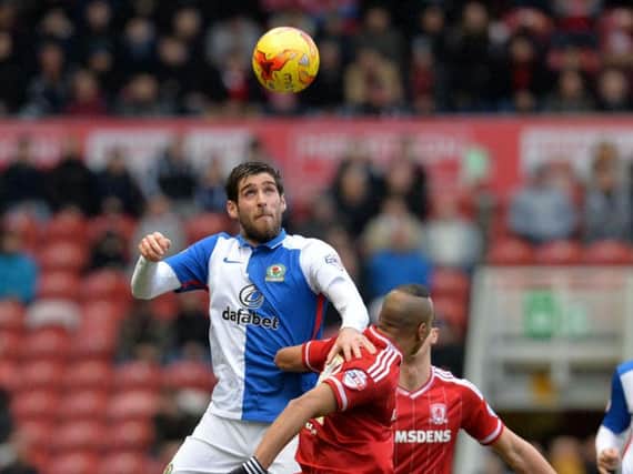 Danny Graham in action for Blackburn Rovers