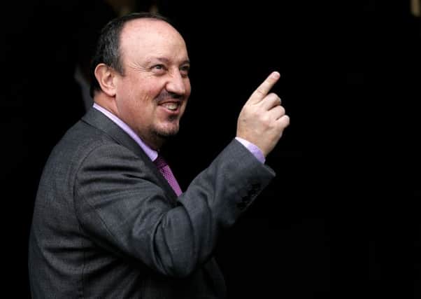 Newcastle United's new manager Rafael Benitez after his press conference at St James's Park.