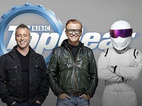 Matt Le Blanc, Chris Evans and The Stig are part of the Top Gear team