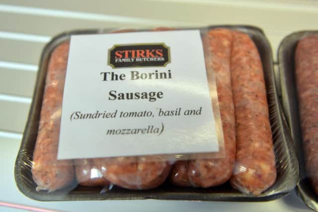 The Derby Day sausages.