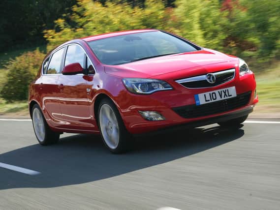Vauxhall Astras are the sexiest, according to a survey.