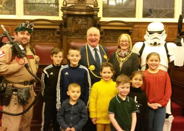 Cruse Crew families were given an extra special surprise when they visited Jarrow Town Hall.