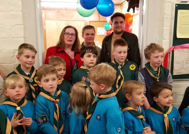 South Shields MP Emma Lewell-Buck officially opened the newly-refurbished 7th South Shields Scout group hut.