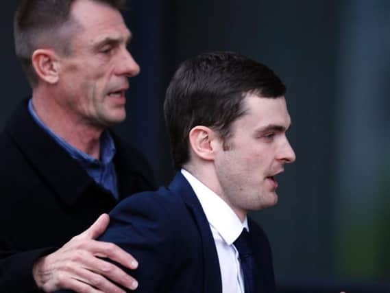 Adam Johnson. Picture by PA.