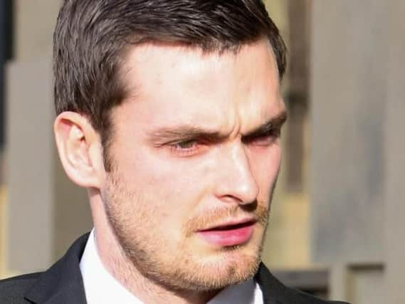 Adam Johnson. Picture by PA.