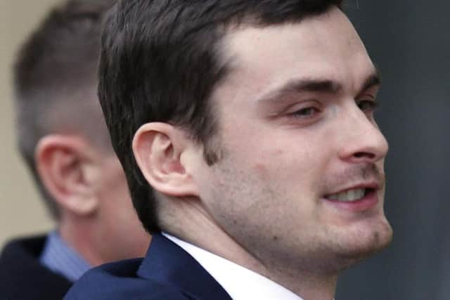 Adam Johnson. Picture by PA.