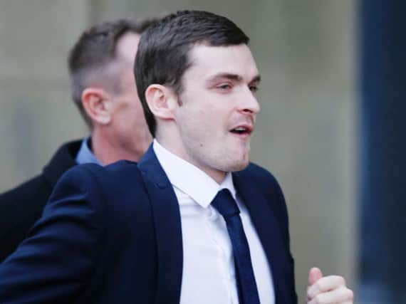 Adam Johnson. Picture by PA.