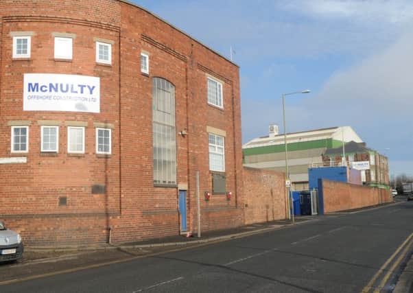The former McNultys yard in  Commercial Road, South Shields.