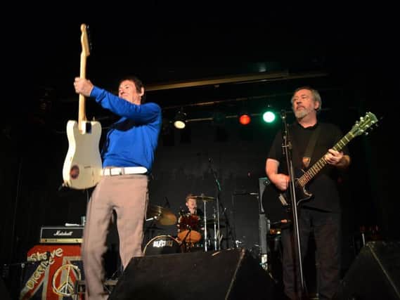 Buzzcocks' Steve Diggle and Pete Shelley in action in Sunderland last year. Pic: Gary Welford
