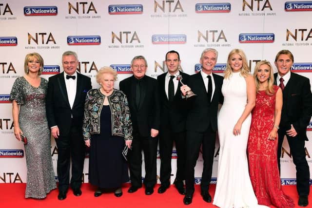 Denise pictured with the ITV This Morning team.