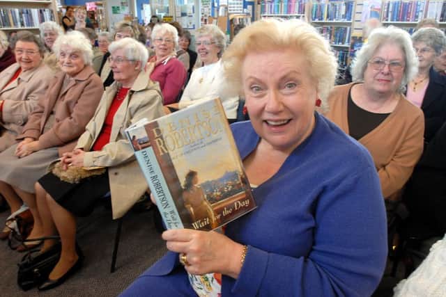 Denise Robertson visits Boldon Lane Library.