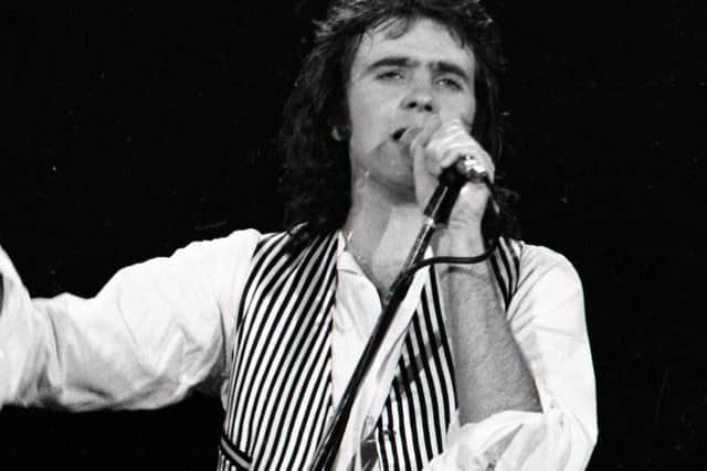 David Essex performing in his 1970s heyday.