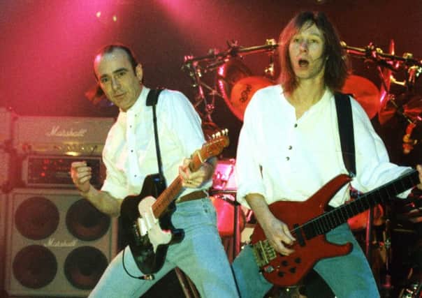 Status Quo played to a packed Temple Park Leisure Centre in 1993 as part of a UK tour.